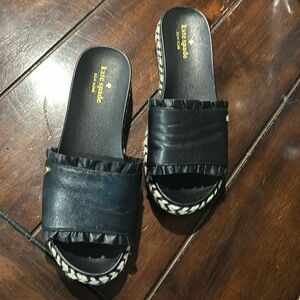 Kate Spade leather Sandals new without tags